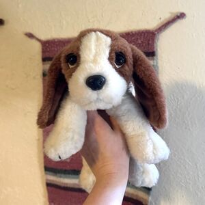 TY Beanie Buddies Tracker Basset Hound Dog 1997 Plush Stuffed Animal
